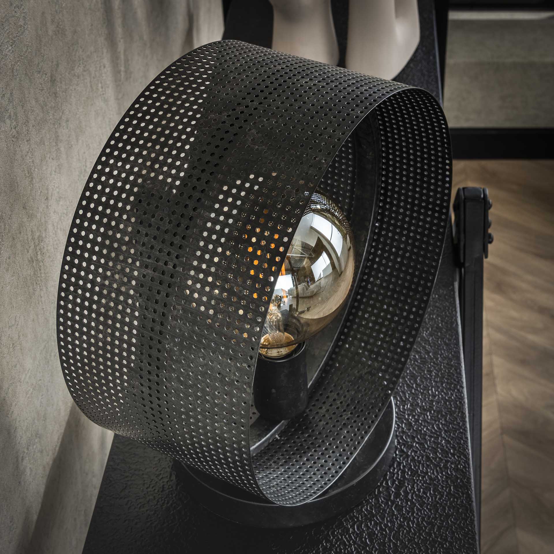 Tischleuchte – Fiora Stone – Charcoal