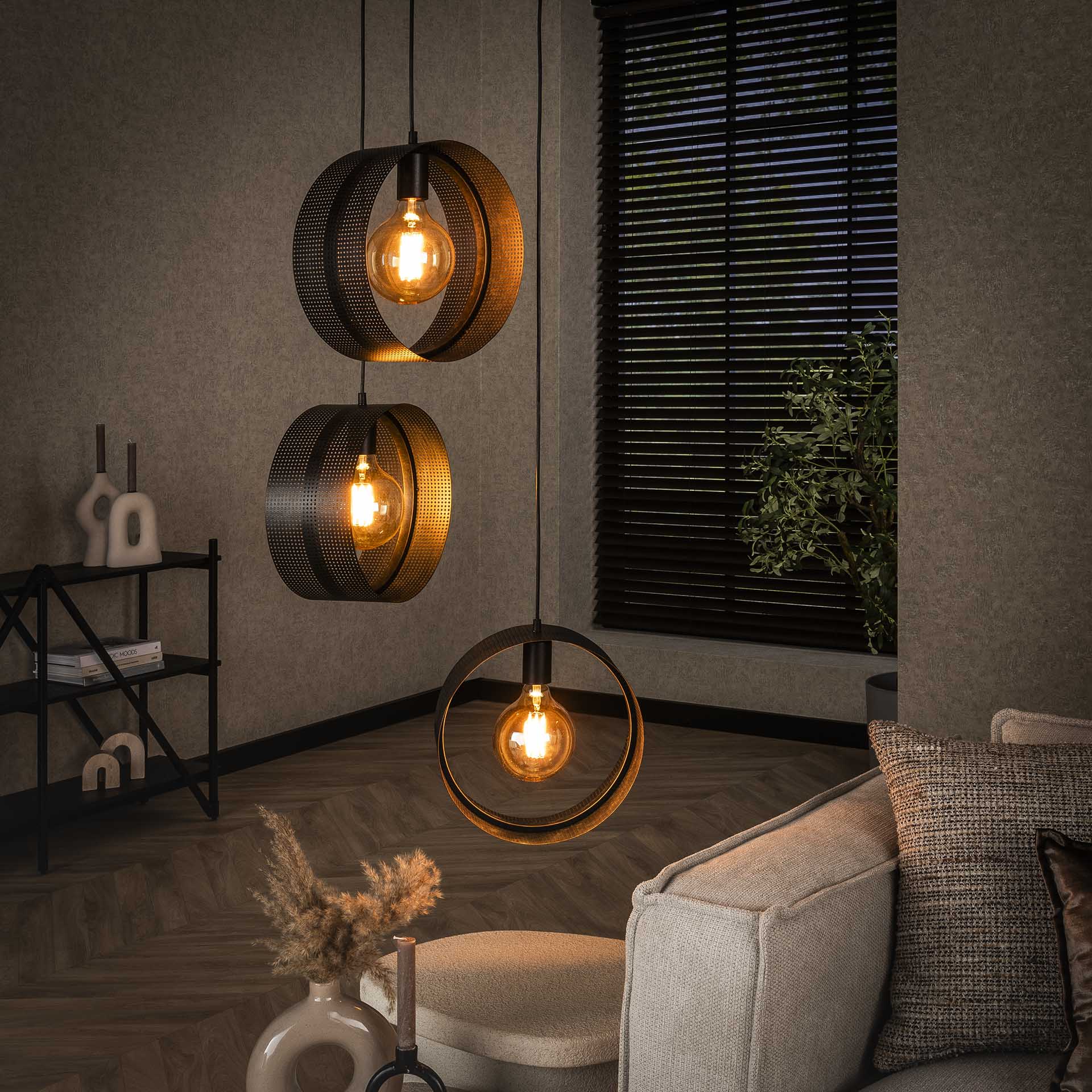 Hängeleuchte – Forma Halo – Charcoal