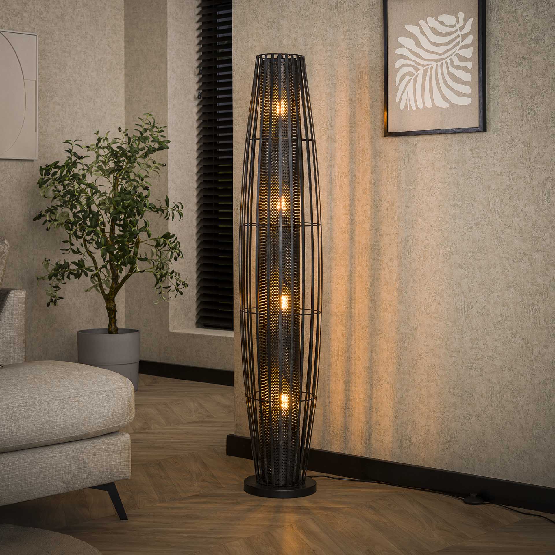 Stehleuchte – Vesta Hue – Charcoal