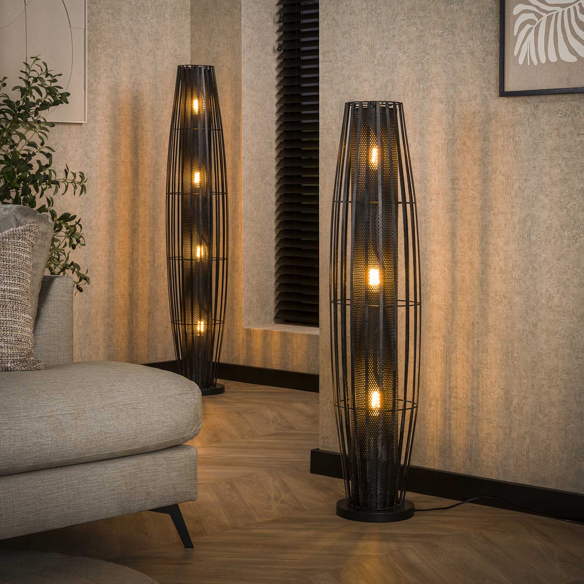 Stehleuchte – Vesta Hue – Charcoal