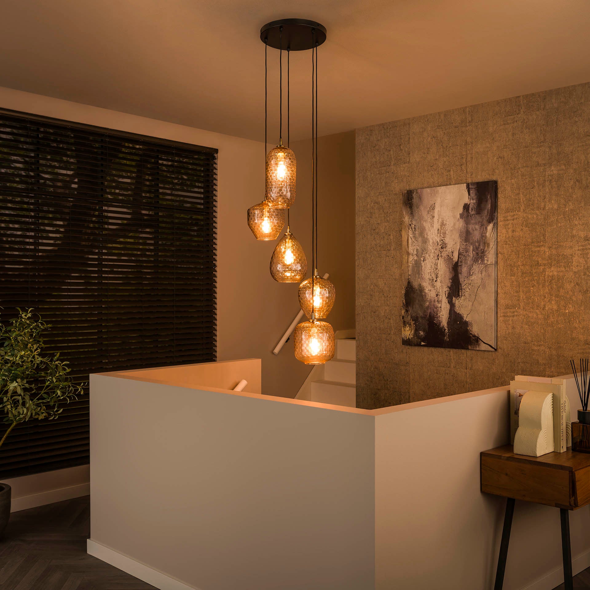 Hängeleuchte – Scalea Design – Glas – Diamond glass