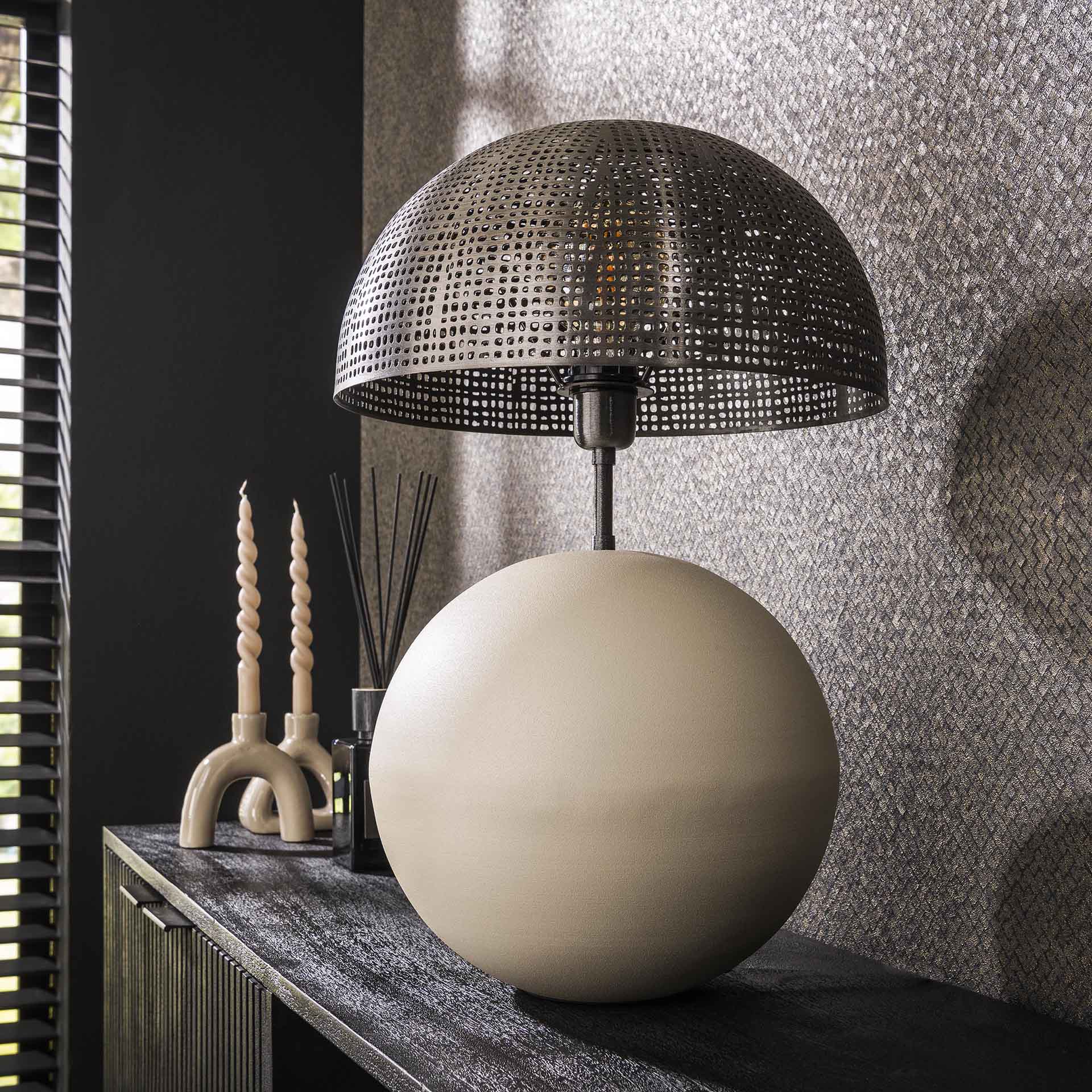 Tischleuchte – Soma Casa – Matt beige
