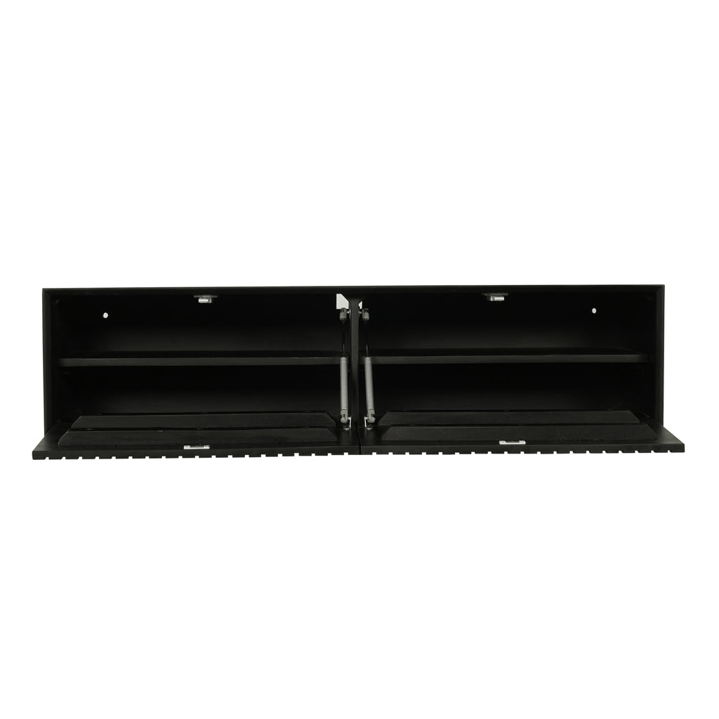 Schwebendes TV-Möbel Madison Schwarz | 120 cm