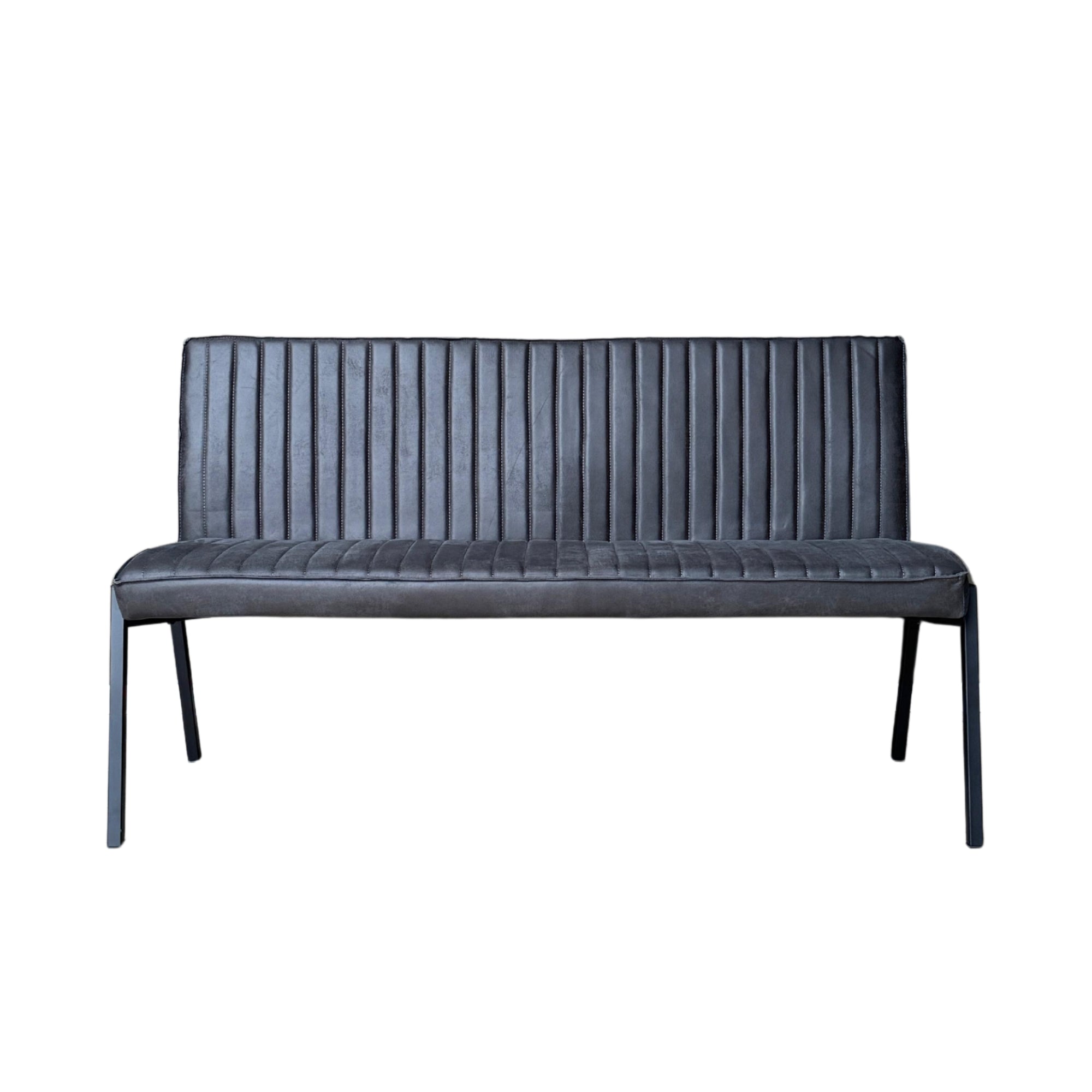 Esszimmerbank Molly Bull | 155 cm | Anthrazit