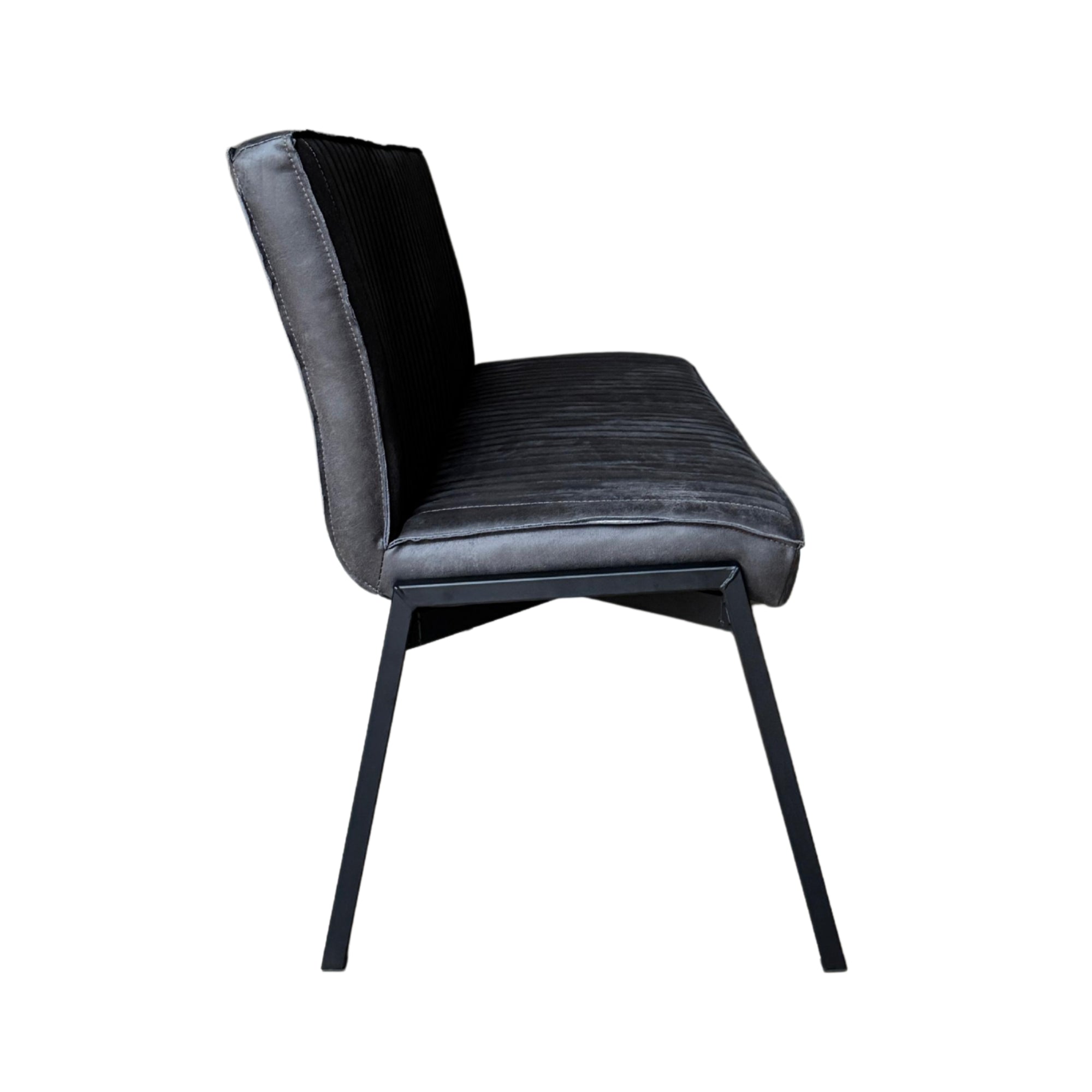 Esszimmerbank Molly Bull | 155 cm | Anthrazit