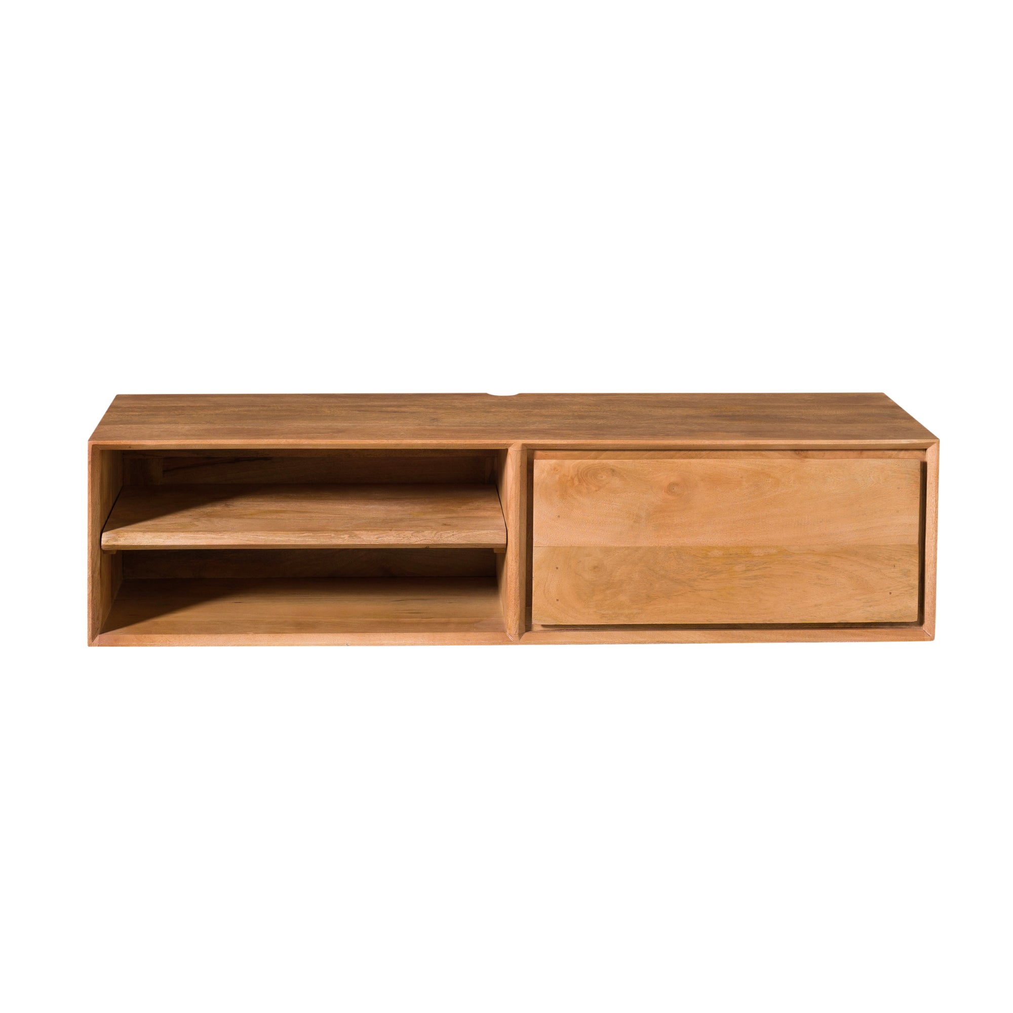 Schwebendes TV-Möbel Ambiance Natur | 120 cm