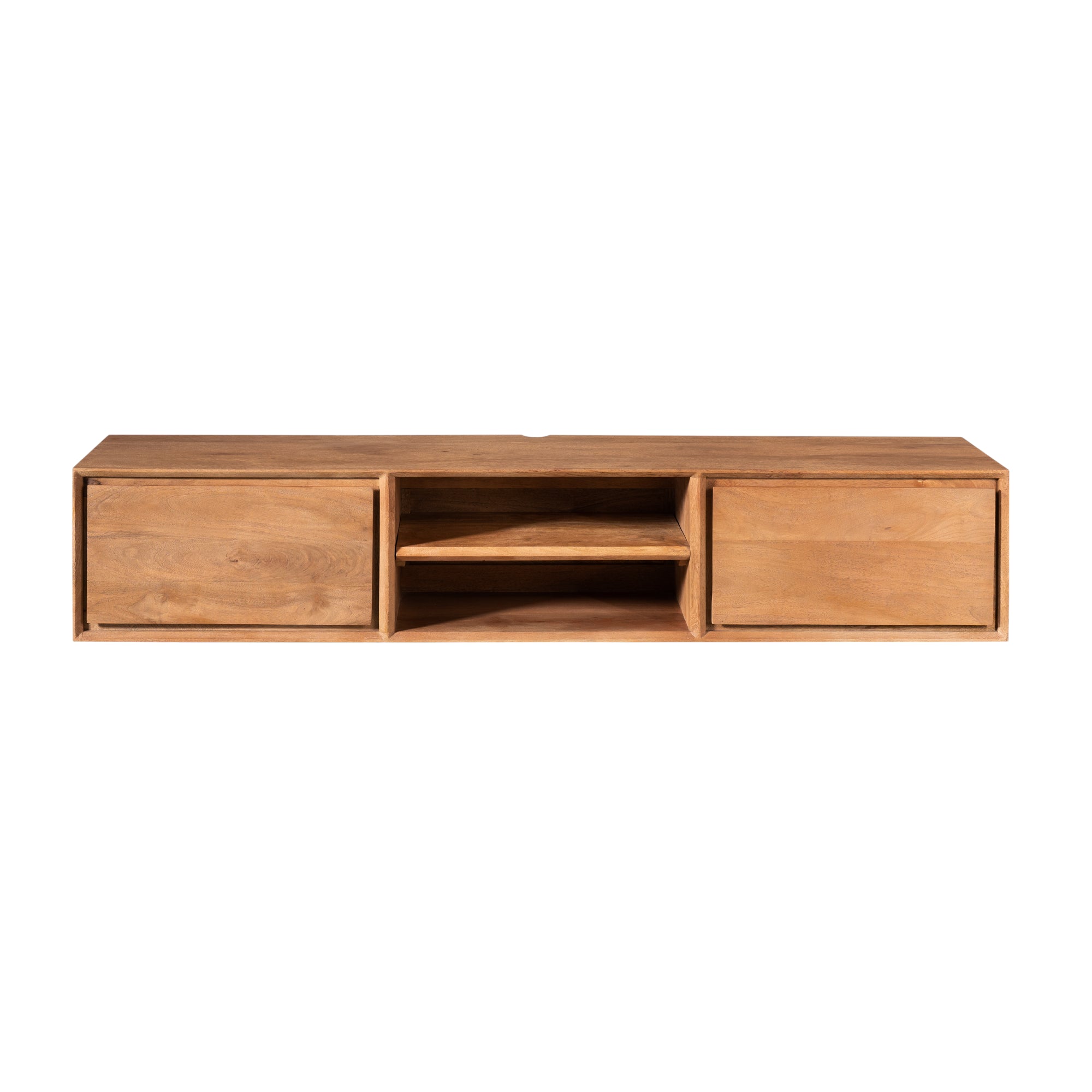 Schwebendes TV-Möbel Ambiance Natur | 160 cm