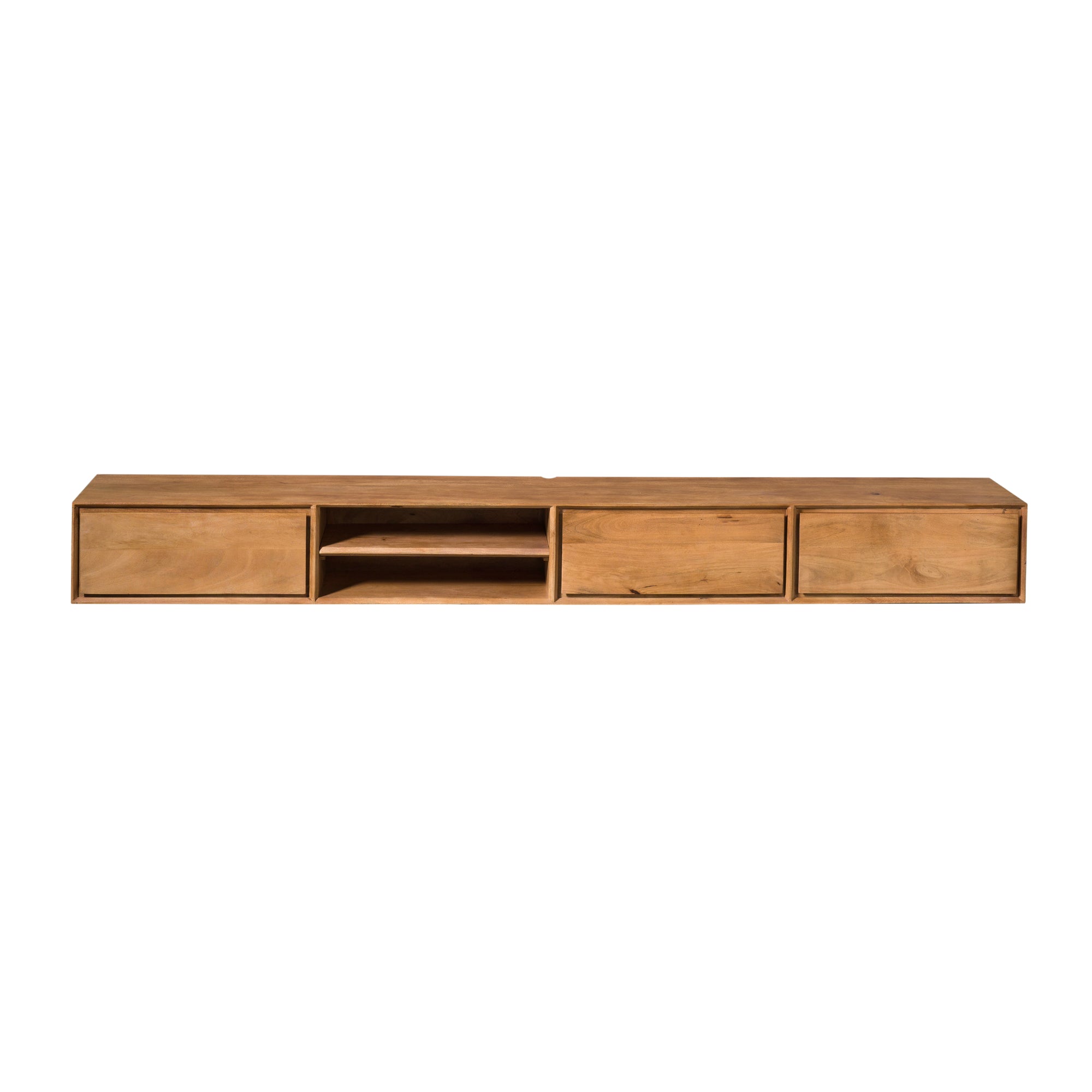 Schwebendes TV-Möbel Ambiance Naturel | 280 cm