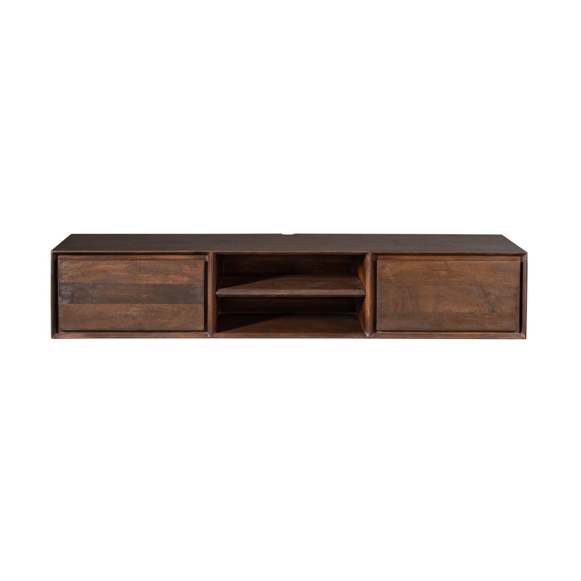 Schwebendes TV-Möbel Ambiance Brown | 160 cm