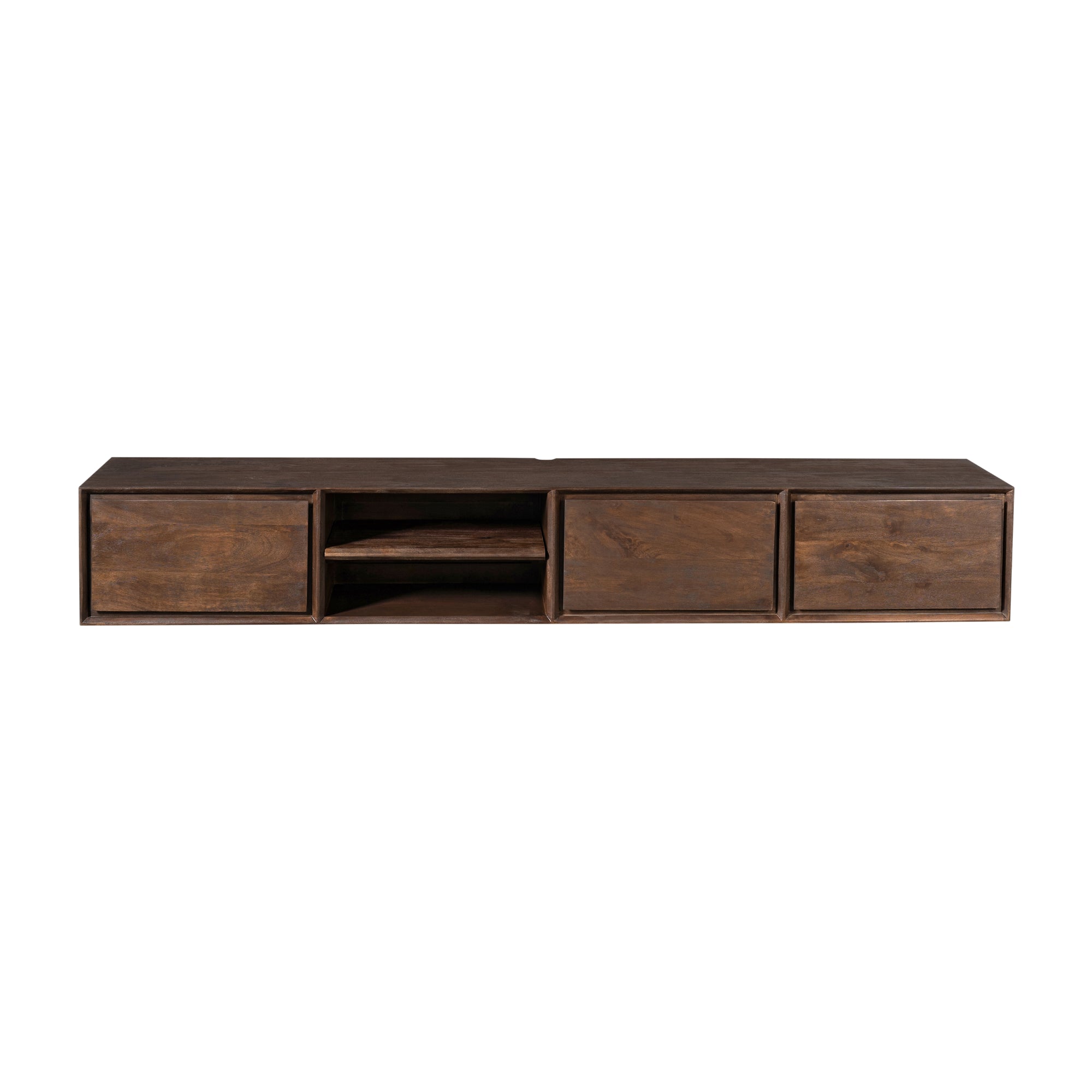 Schwebendes TV-Möbel Ambiance Brown | 200 cm