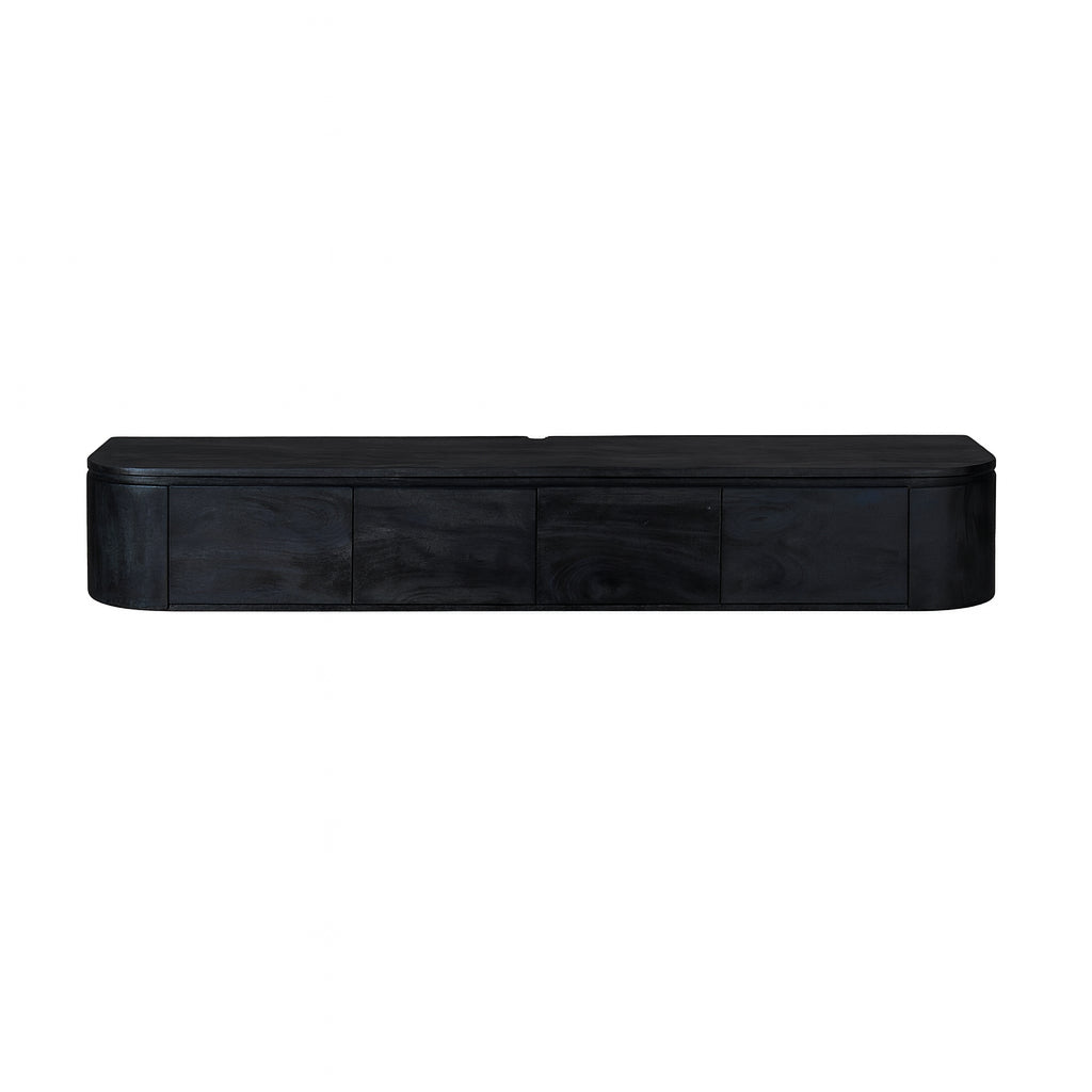 TV-Möbel Excellent Schwarz | 200 cm