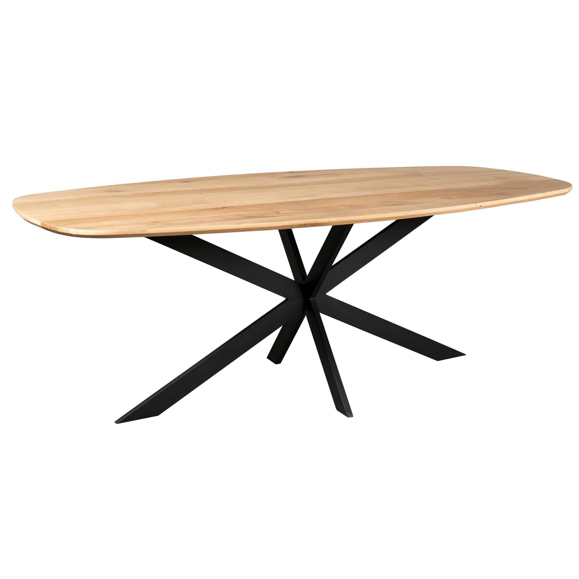 Eichen Esstisch Evoque | Dänisch Oval 280 cm | Natur