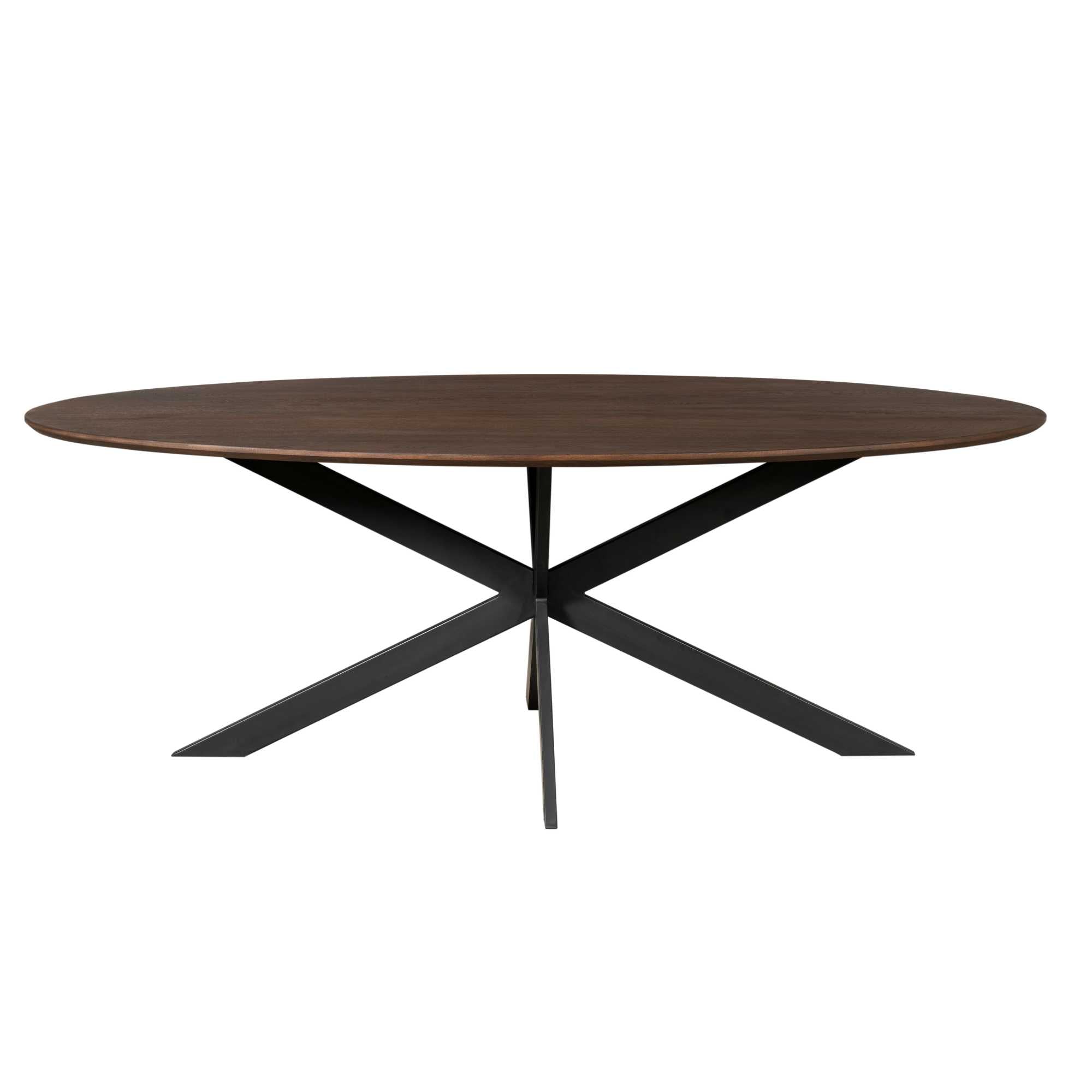 Eichen Esstisch Evoque | Oval 210 cm | Braun