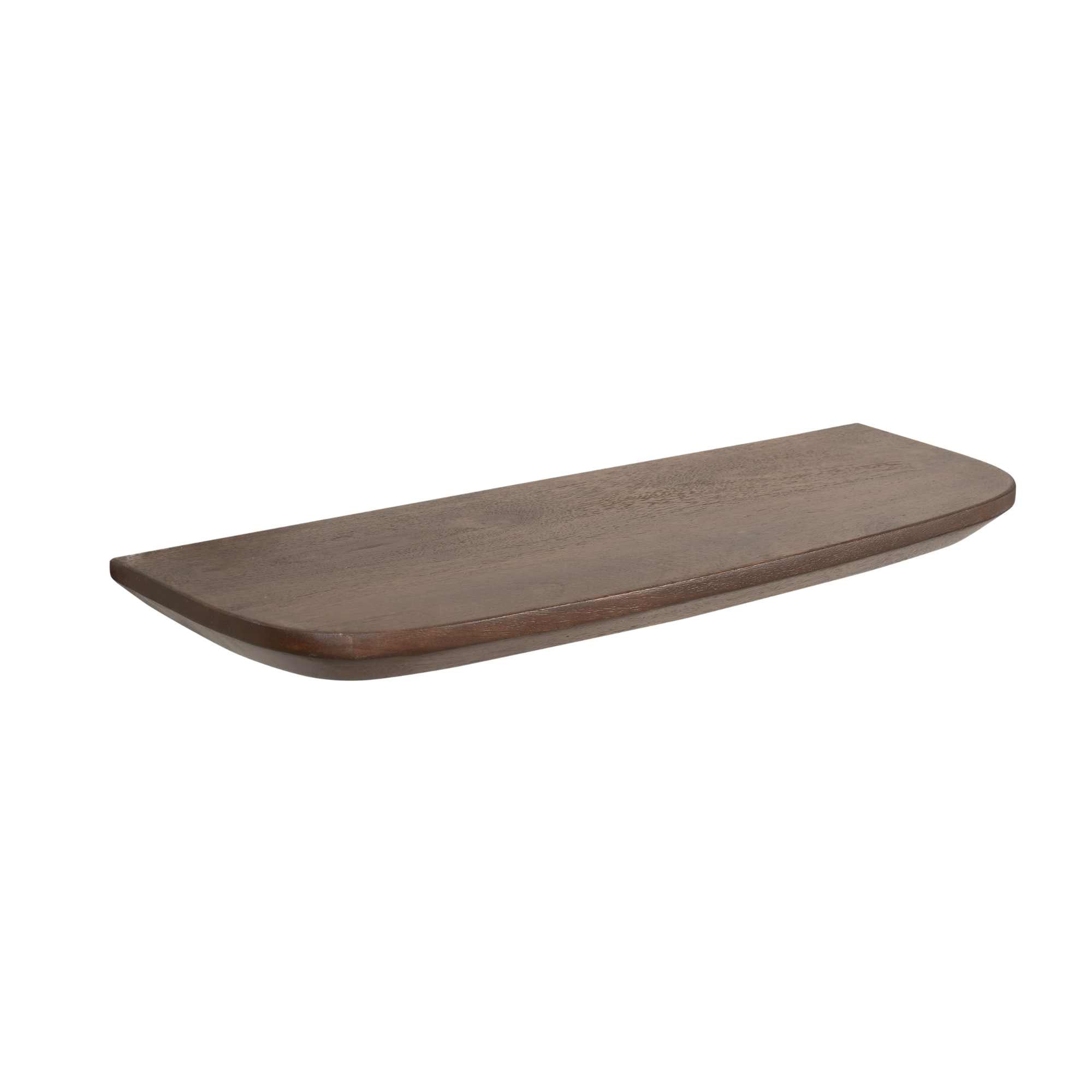 Wandregal Gusta Braun | 60 cm | Set von 3