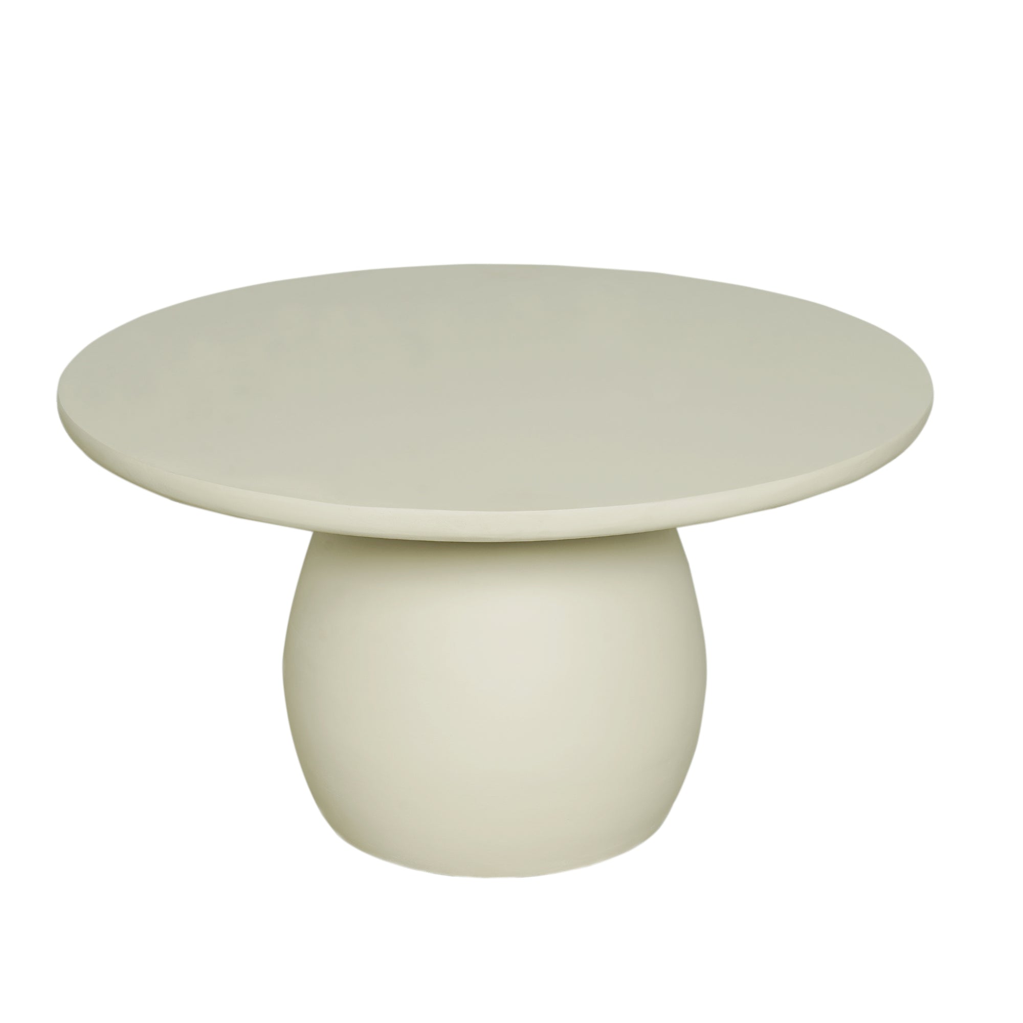 Couchtisch Meri – Mangoholz in Sand-Finish, 90 x 90 x 38 cm, modernes und einzigartiges Design