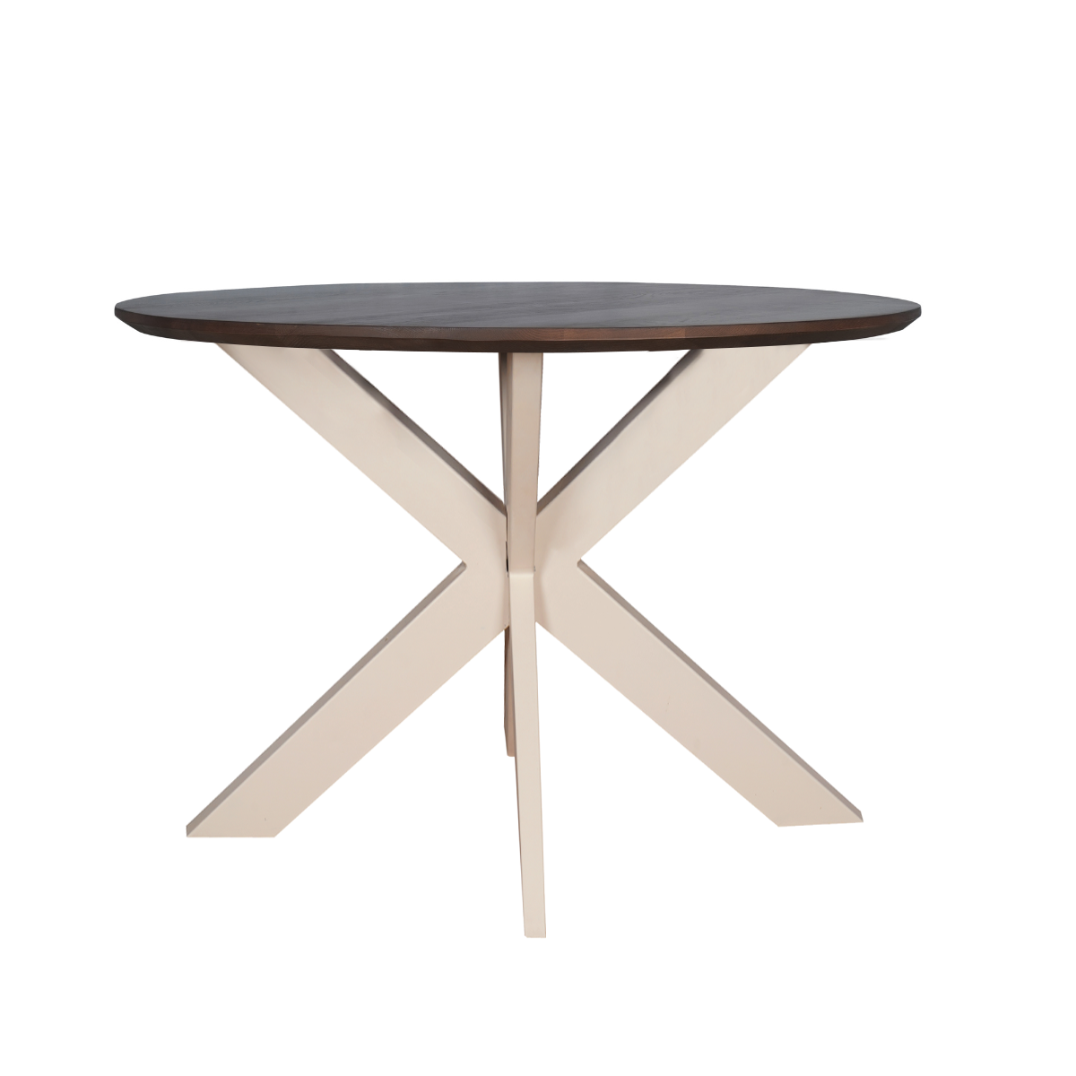 Esstisch Madison Walnuss | 110 cm | Bein Sand