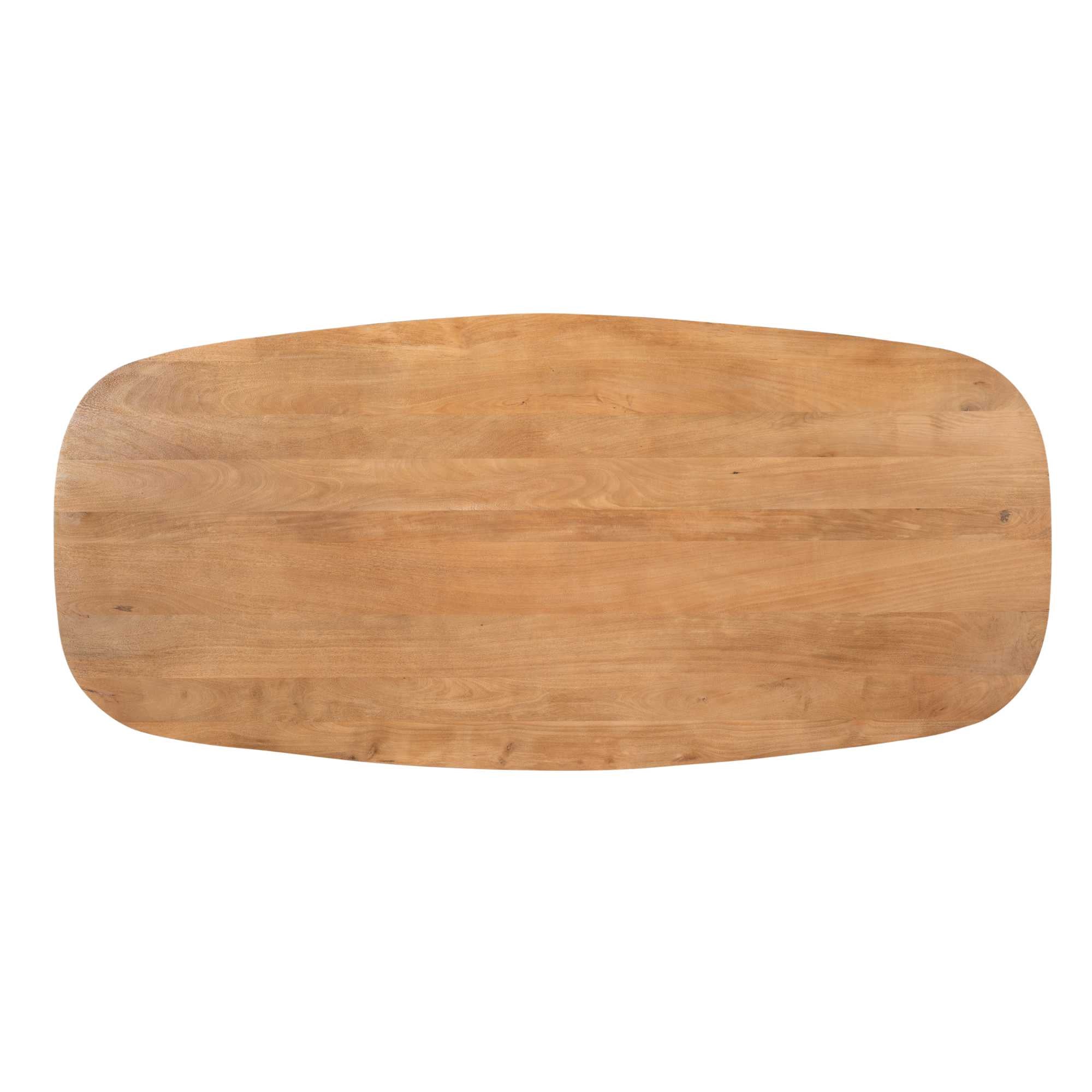 Esstisch Mandy Natur | 200 cm | Dänisch oval