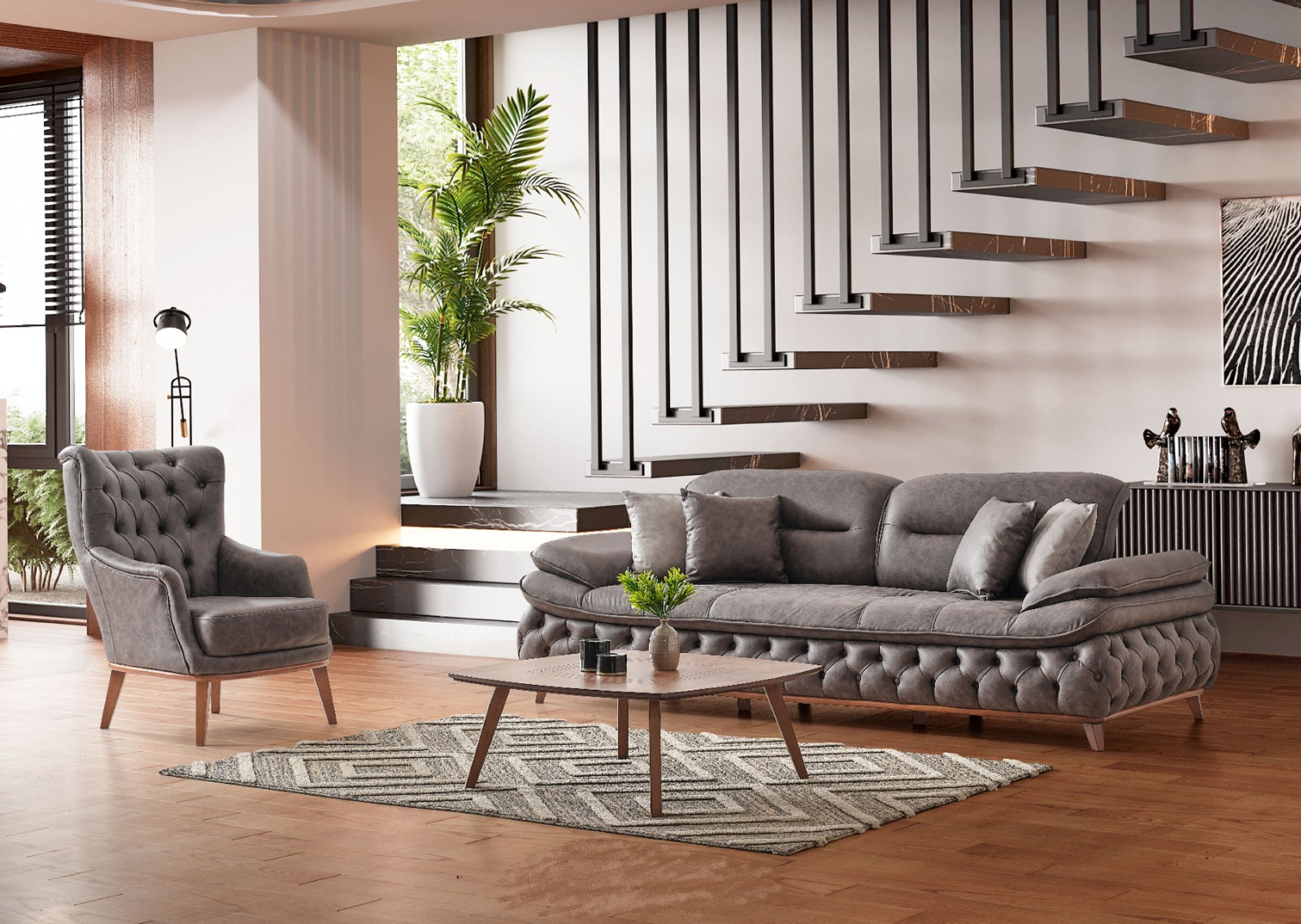 Luanda Sofa Set Maße fehlen