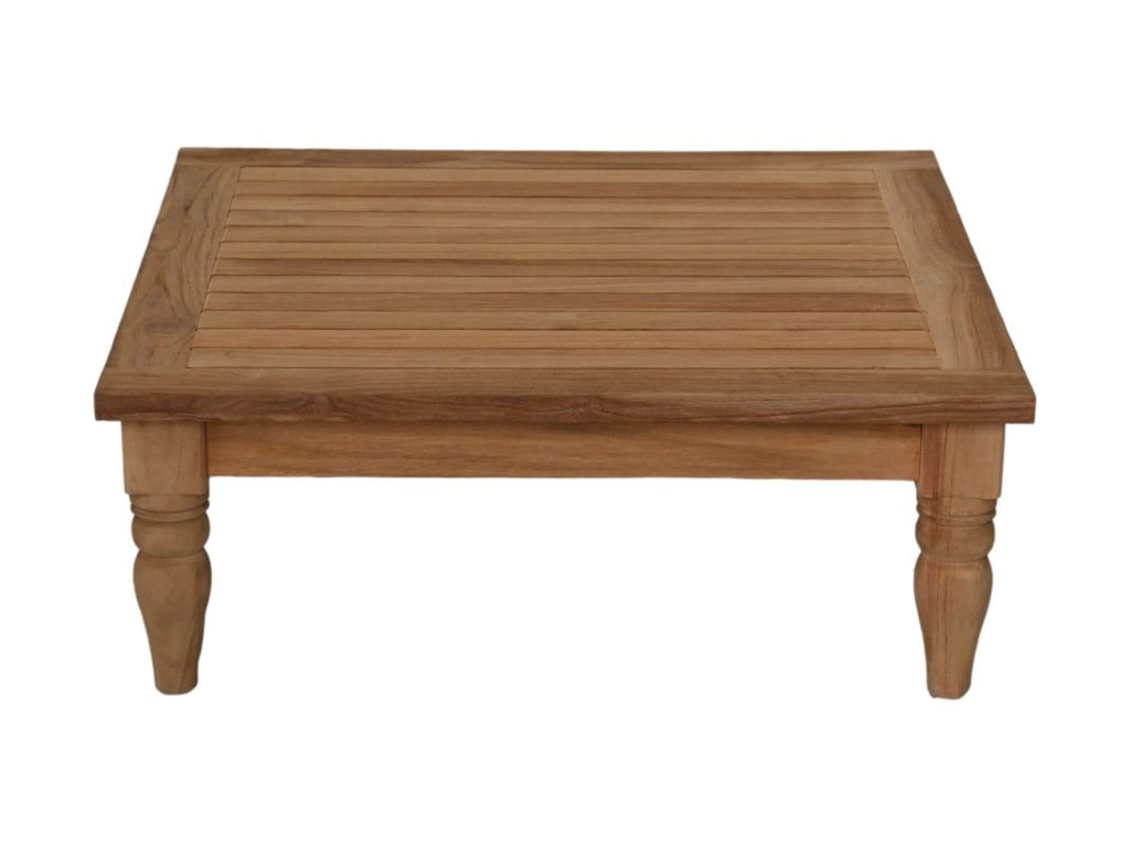 Bahama Couchtisch - 80x80x30 - Natur - Teak