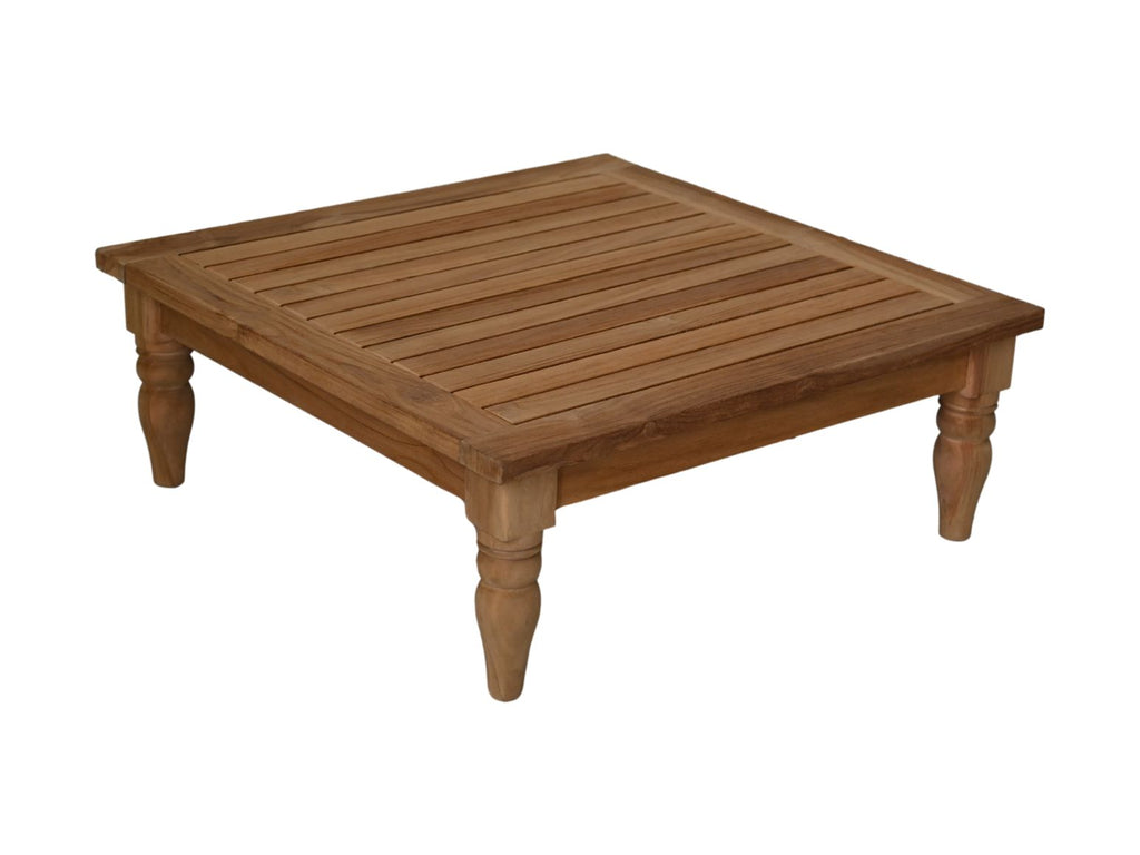 Bahama Couchtisch - 80x80x30 - Natur - Teak