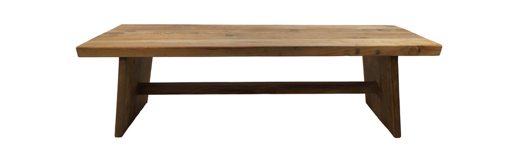 Bank - 140x35x45 - Natur - Teak