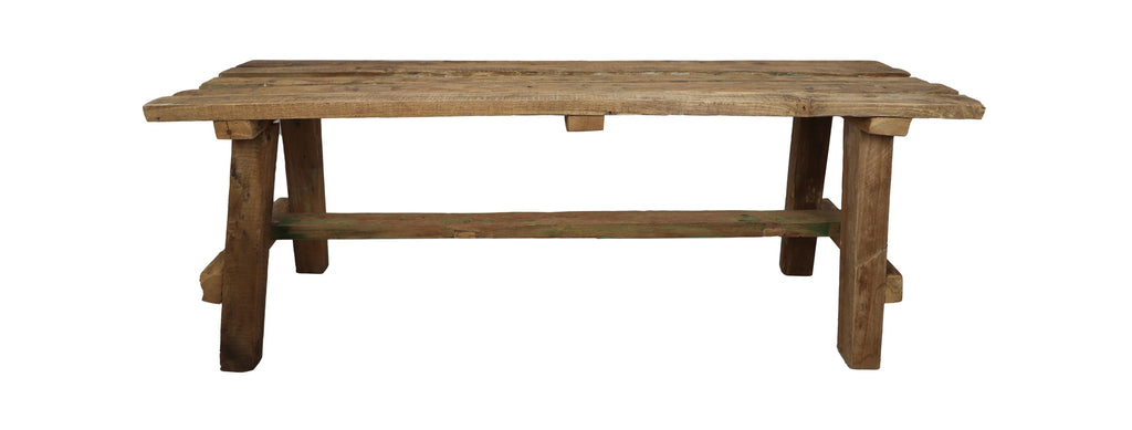 Dekorative Bank Neapel - 120 cm - natur - Teak