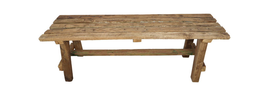 Dekorative Bank Neapel - 120 cm - natur - Teak