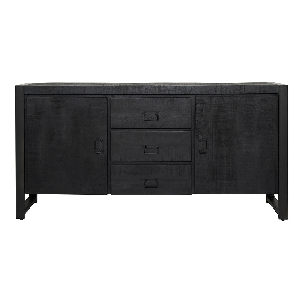 Dressoir Boaz Schwarz | 160 cm