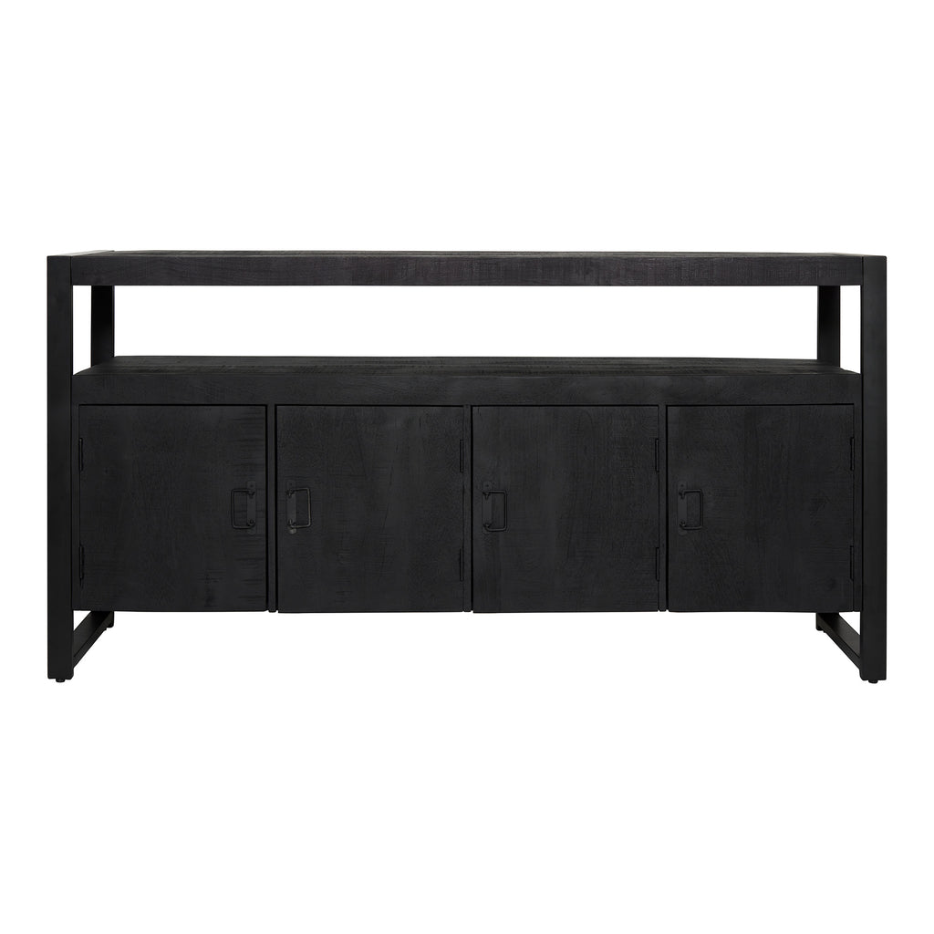 Dressoir Boaz Schwarz | 175 cm