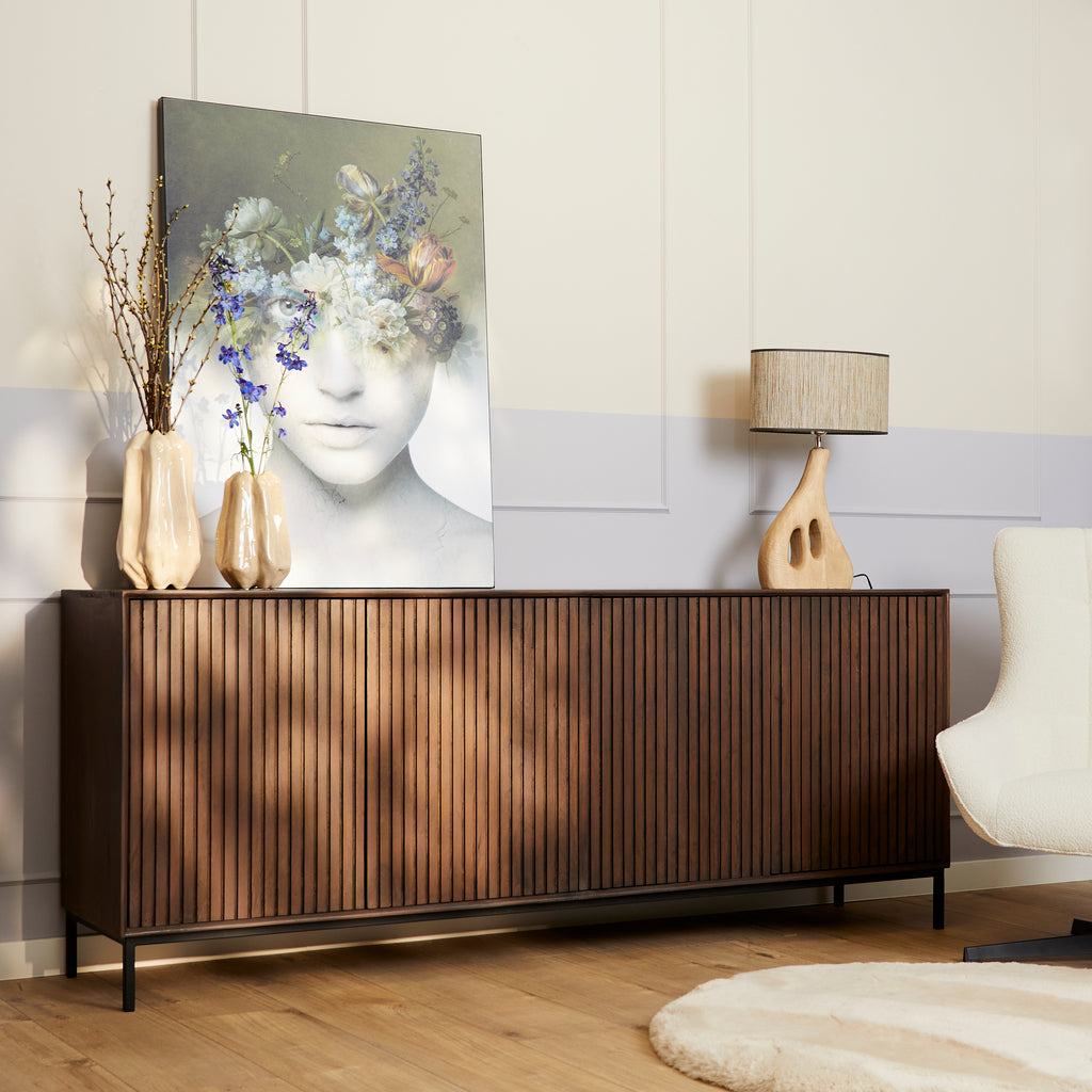 Dressoir Madison Walnoot | 210 cm

Translated to German: Sideboard Madison Walnuss | 210 cm