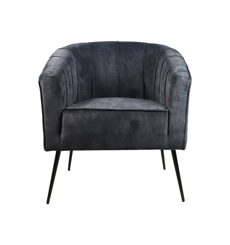 Fauteuil Chester - 72x71x80 - Anthrazit - Adore 29