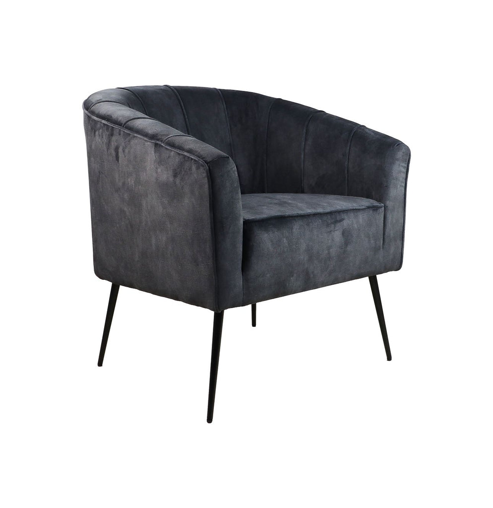 Fauteuil Chester - 72x71x80 - Anthrazit - Adore 29