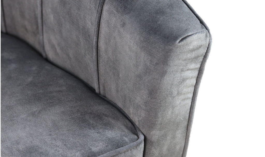 Fauteuil Chester - 72x71x80 - Anthrazit - Adore 29