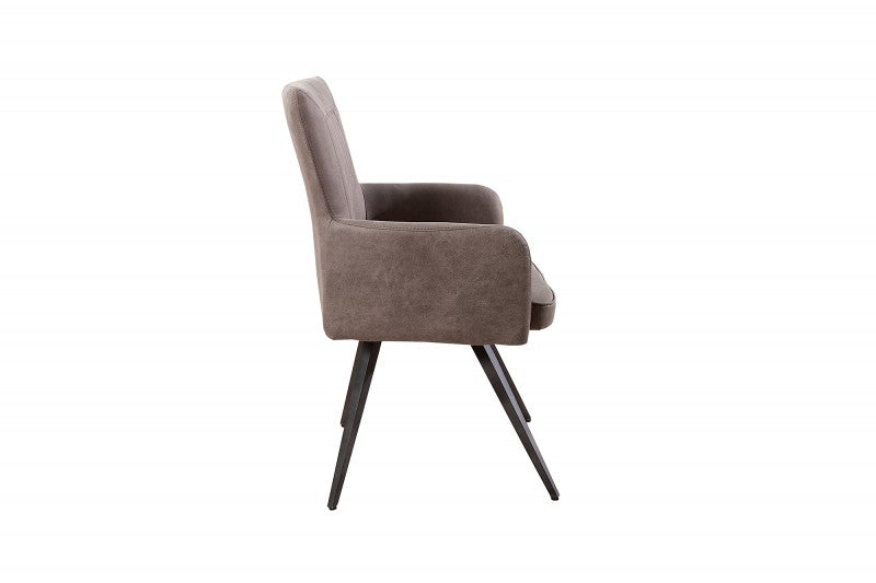 Stuhl Roadster antik grau taupe