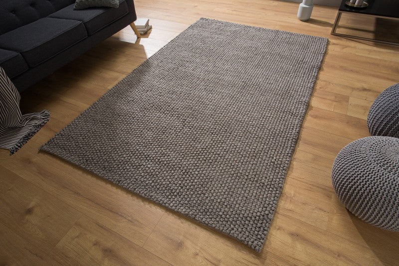 Teppich Wool 240x160cm anthrazit-braun/ 38760