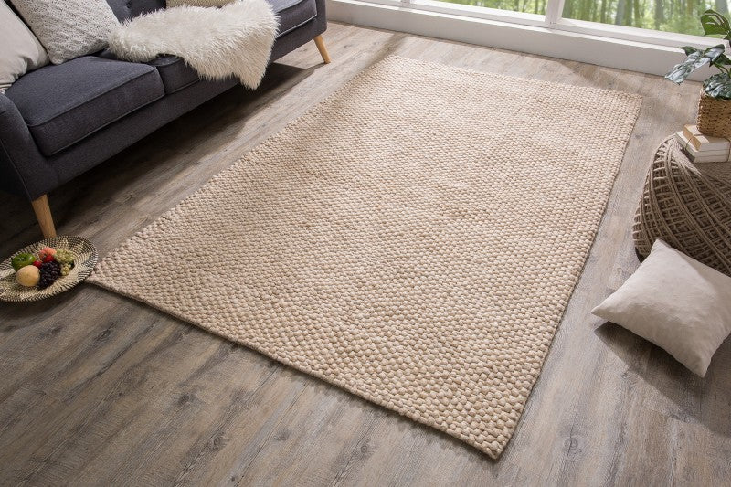 Teppich Wool 240x160cm beige/ 38761