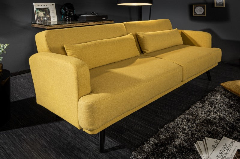 Schlafsofa Studio 210cm senfgelb/ 39466