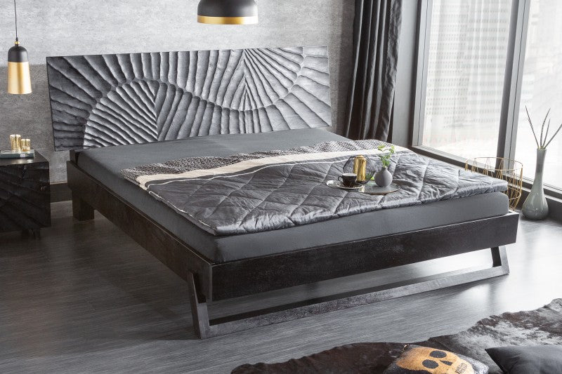 Bett Scorpion 180x200cm Mango schwarz/ 40431