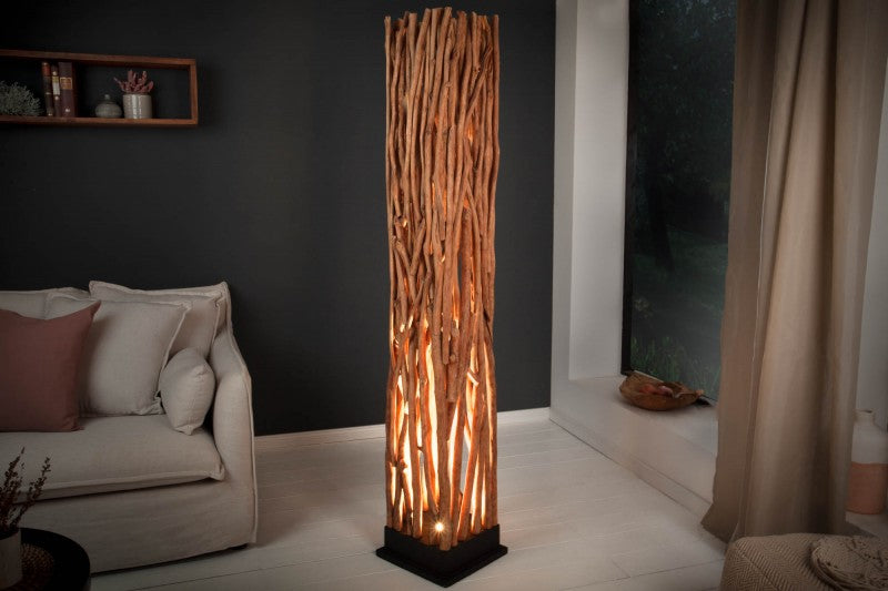 Stehleuchte Nature Art 175cm Longan-Holz/ 40484