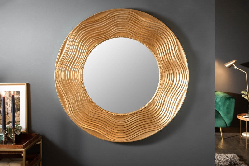 Wandspiegel Circle 100cm rund gold/ 40697