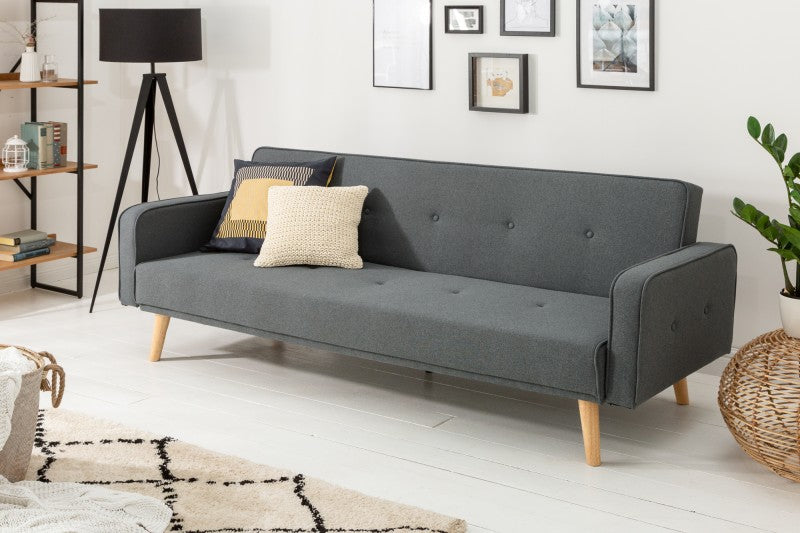 Schlafsofa Scandinavia 210cm anthrazit/ 39248