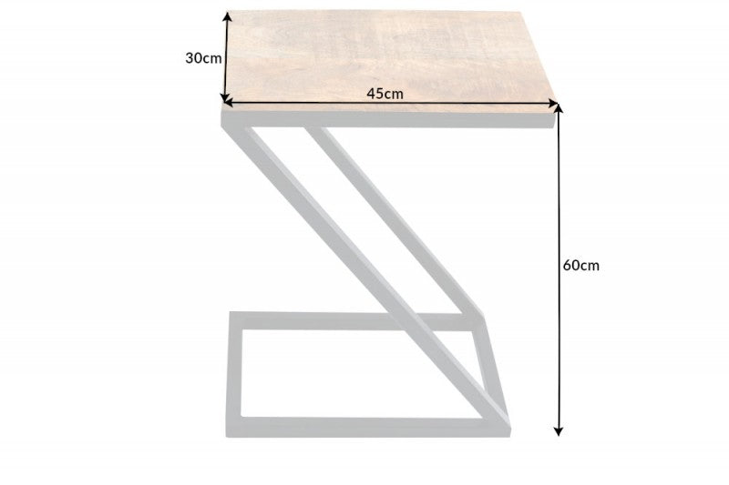 Beistelltisch Butler Z-Design Mango holz