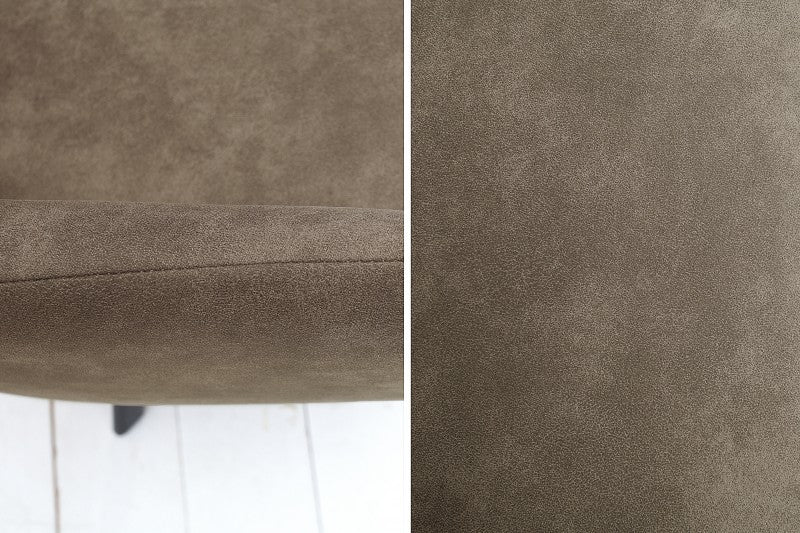 Stuhl Lucca taupe braun