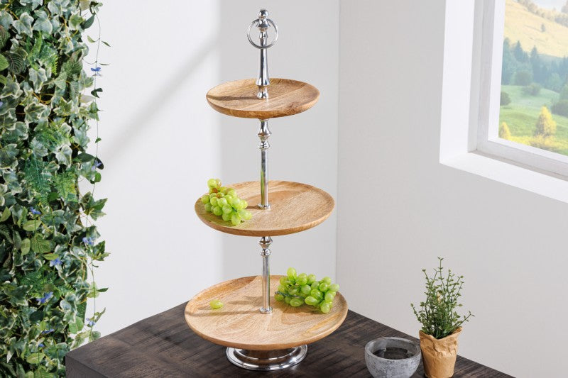 Etagere Pure Nature 3er Mango 70cm/ 42734