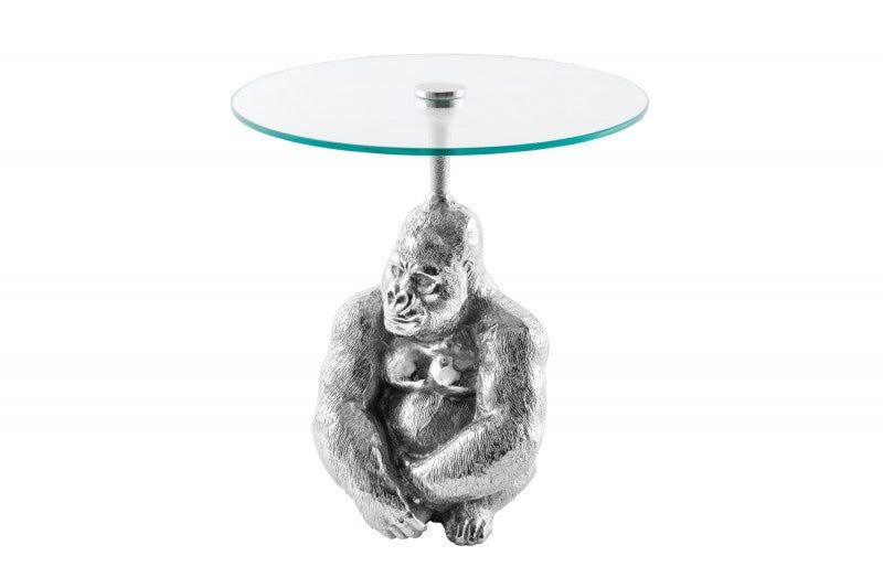 Beistelltisch Kong 45cm silber/ 43204