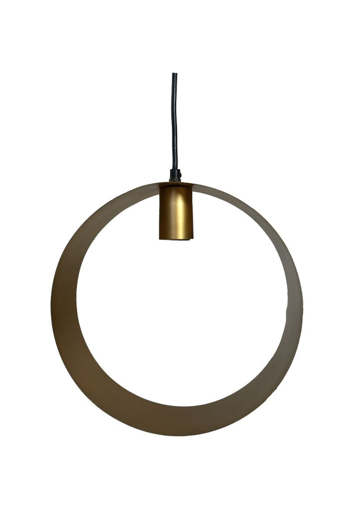 Hängelampe Rond - ø30x10 - Gold - Metall