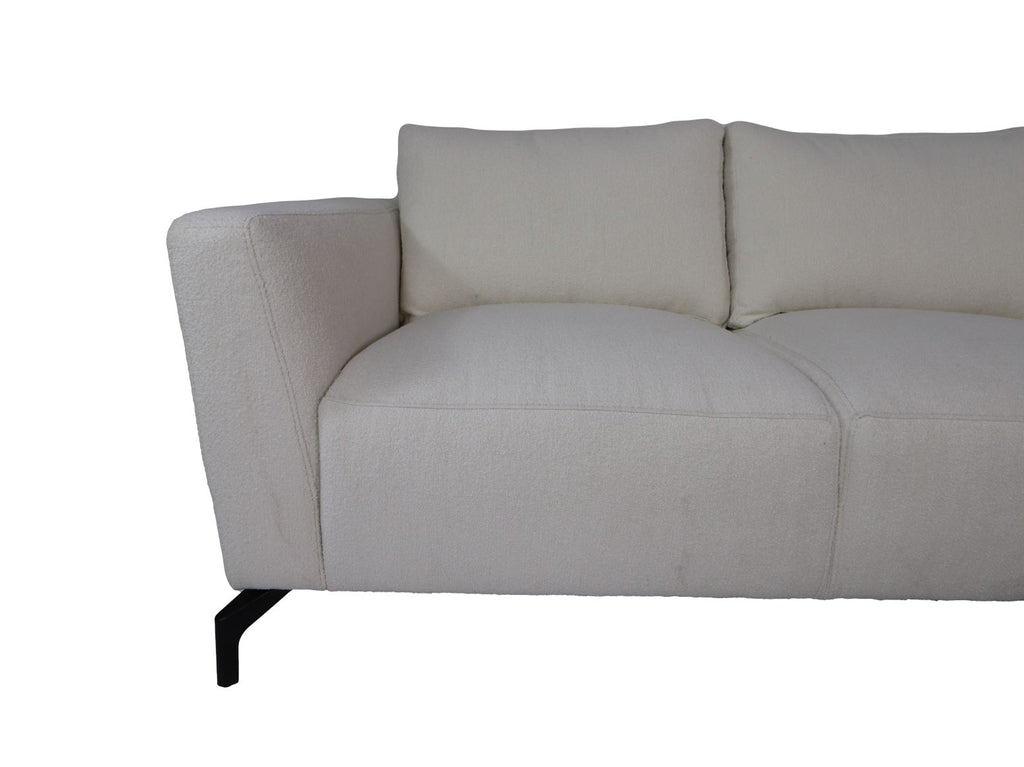 Ecksofa Rechts 2,5-Sitzer Stockton - 261x248x88 - Alpin - Elfenbein 101