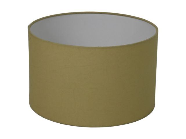 HSM Collection - Runde Lampenschirm - ø32x20 - Beige - Baumwolle