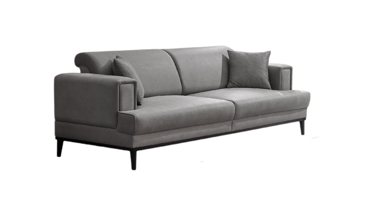 Zeus Sofa Handarbeit Massivholz Hochwertiger Stoff