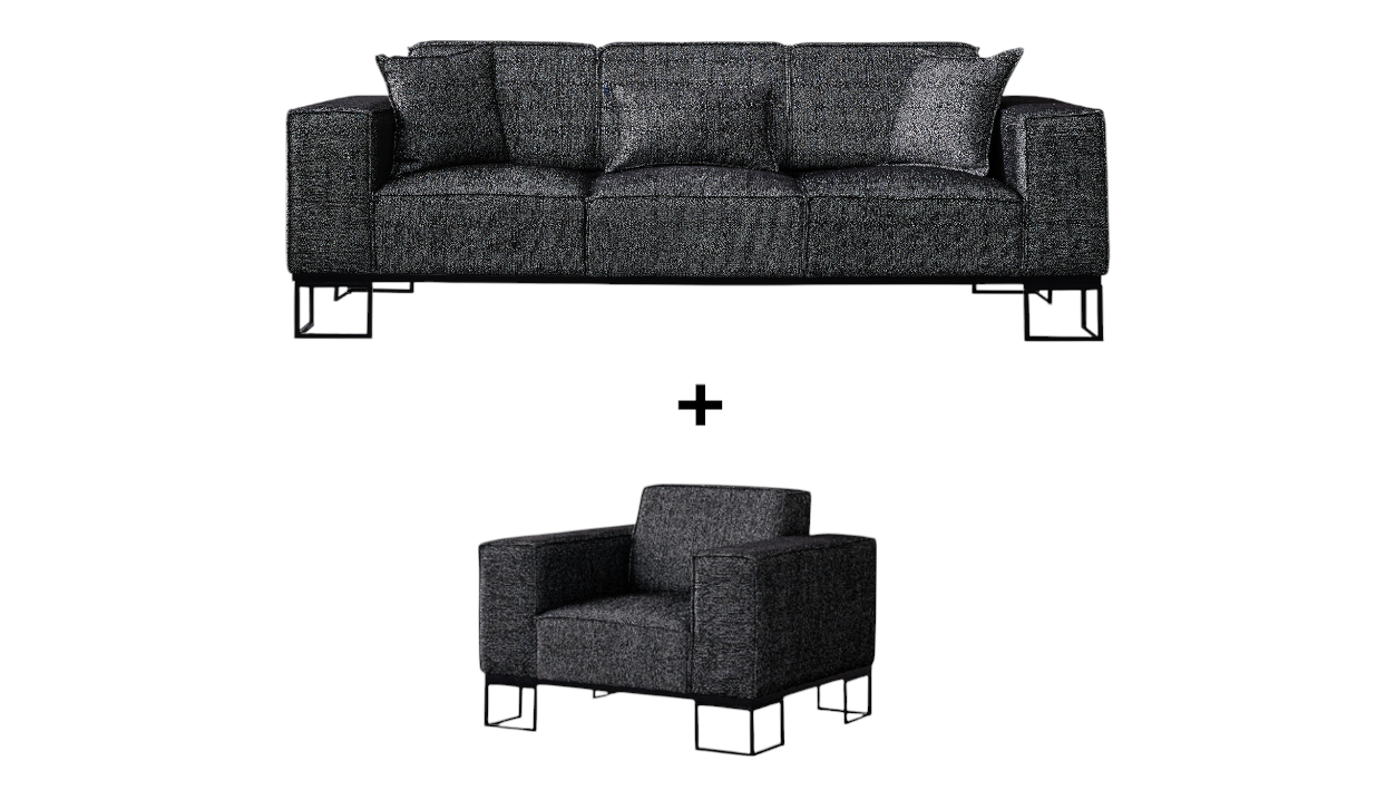 Flog Sofa Handarbeit Massivholz Hochwertiger Stoff